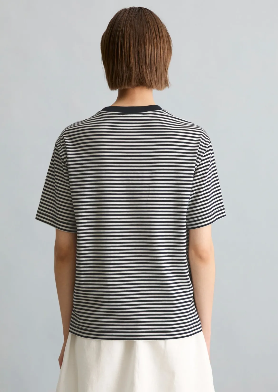 Streifen-T-Shirt regular aus Organic Cotton