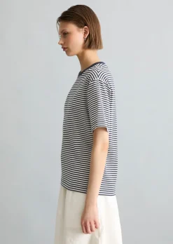 Streifen-T-Shirt regular aus Organic Cotton