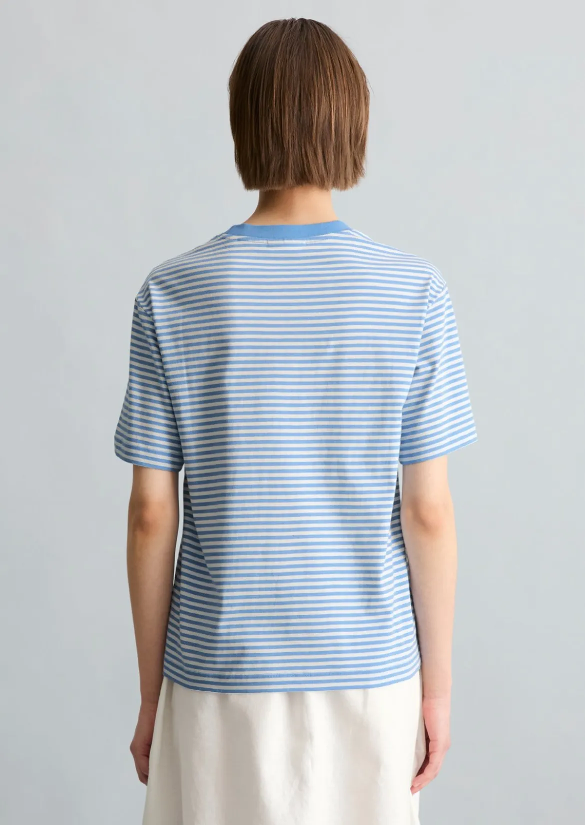 Streifen-T-Shirt regular aus Organic Cotton