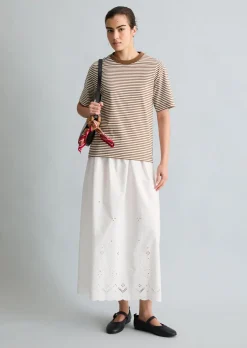 Streifen-T-Shirt regular aus Organic Cotton