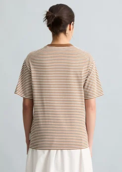 Streifen-T-Shirt regular aus Organic Cotton