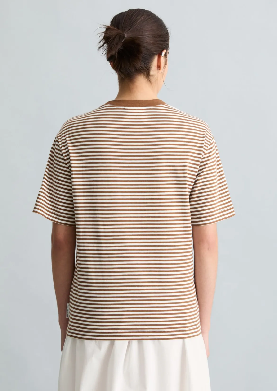 Streifen-T-Shirt regular aus Organic Cotton