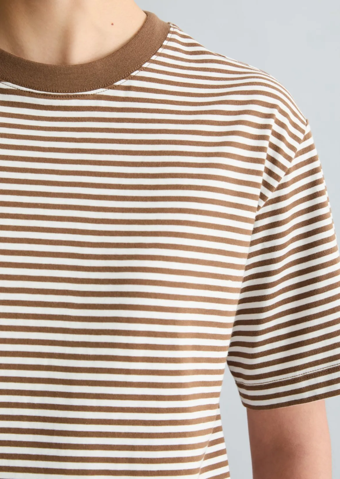 Streifen-T-Shirt regular aus Organic Cotton