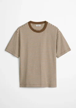 Streifen-T-Shirt regular aus Organic Cotton