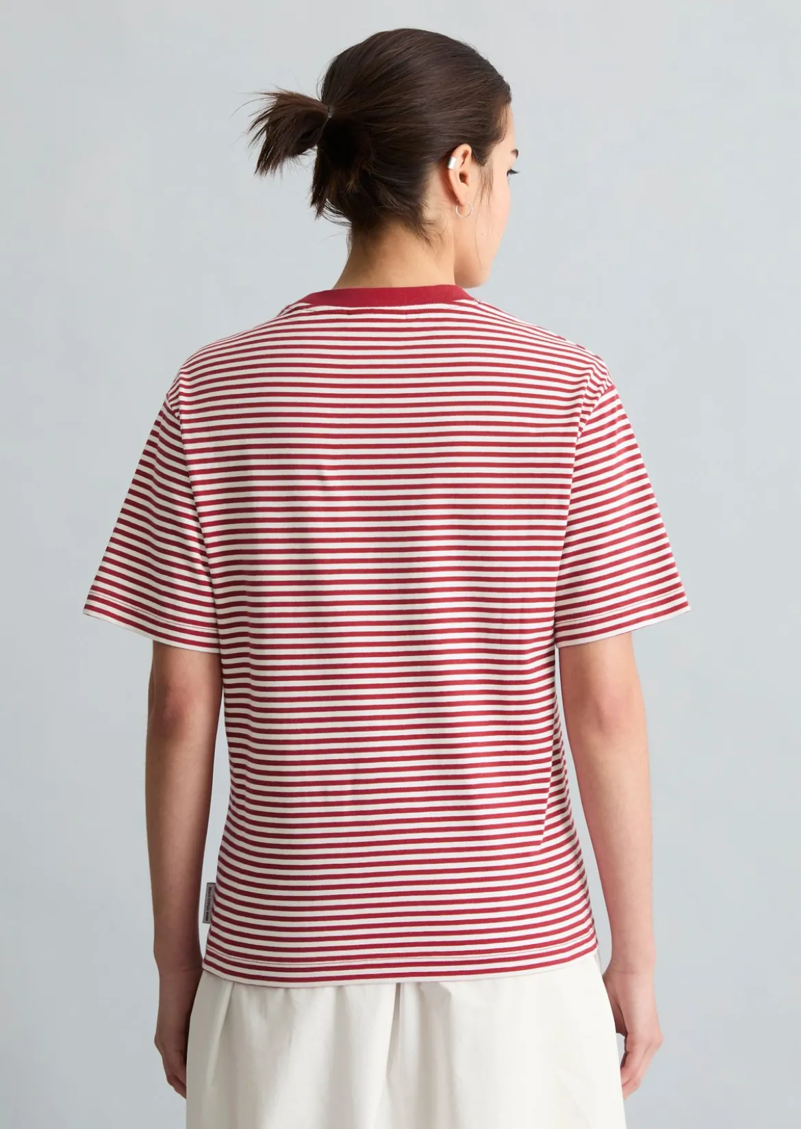 Streifen-T-Shirt regular aus Organic Cotton