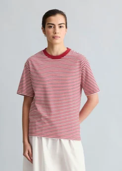 Streifen-T-Shirt regular aus Organic Cotton