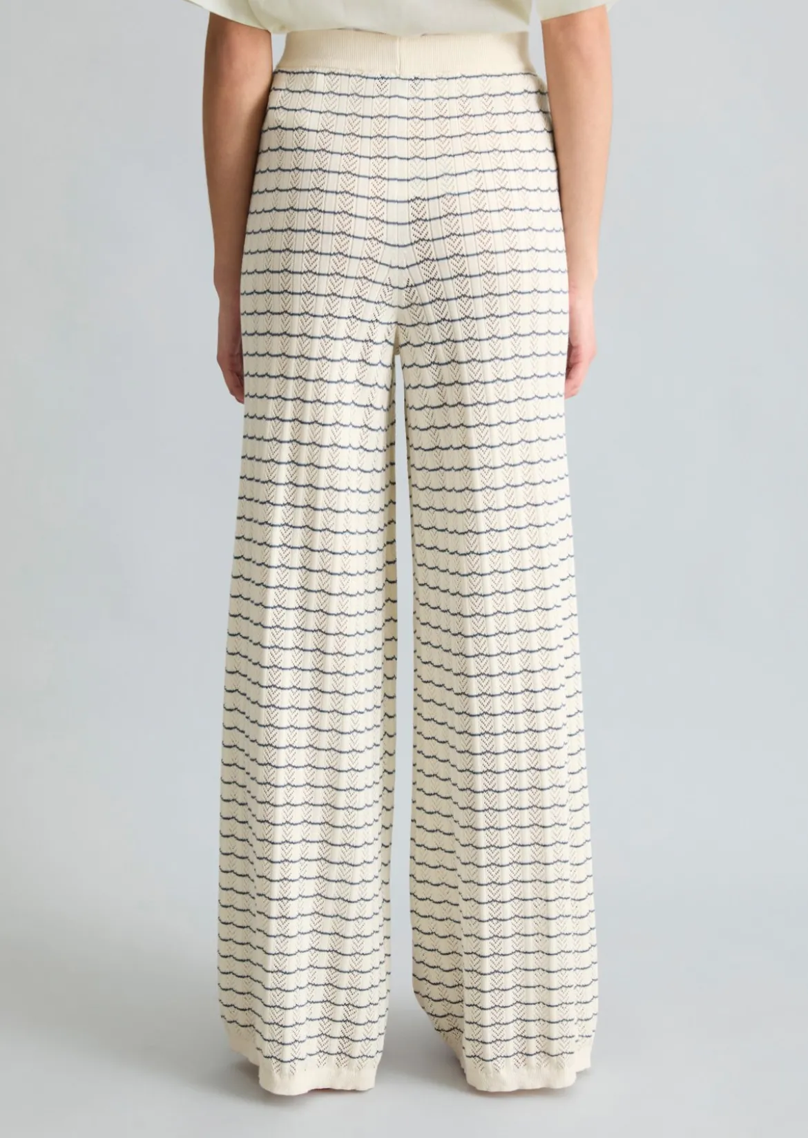 Strickhose wide aus Organic Cotton