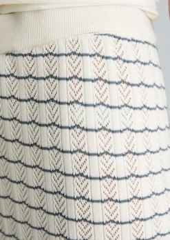 Strickhose wide aus Organic Cotton