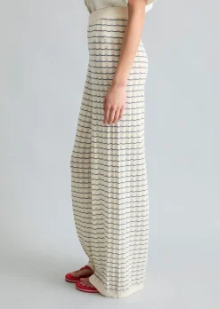 Strickhose wide aus Organic Cotton