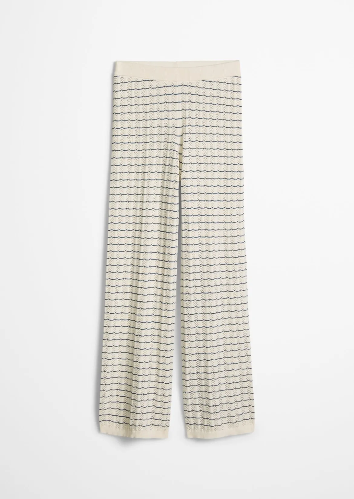 Strickhose wide aus Organic Cotton