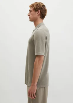 Strick-Poloshirt DFB Travel Collection aus reiner Bio-Baumwolle