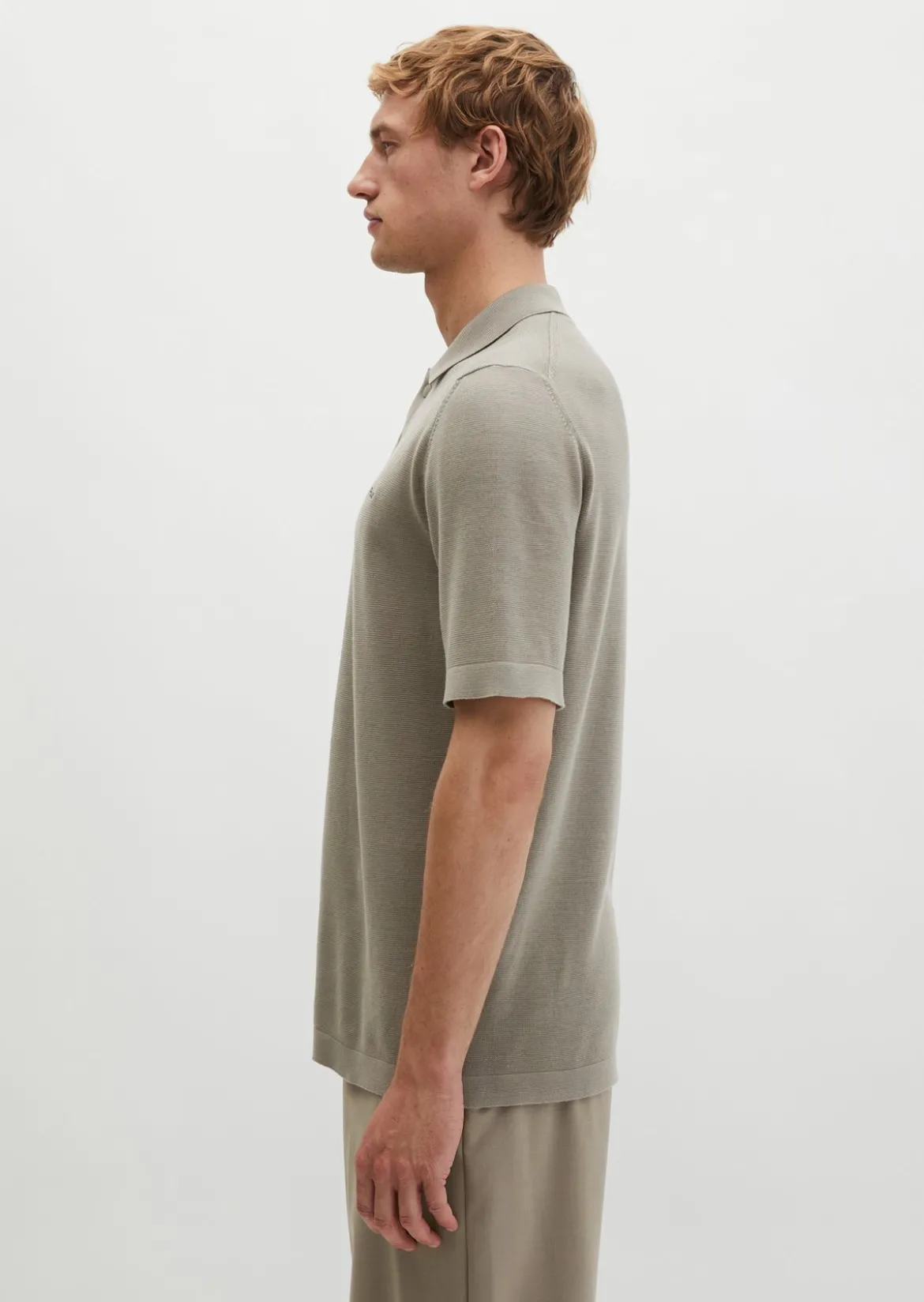 Strick-Poloshirt DFB Travel Collection aus reiner Bio-Baumwolle