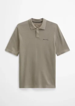 Strick-Poloshirt DFB Travel Collection aus reiner Bio-Baumwolle