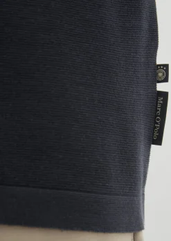 Strick-Poloshirt DFB Travel Collection aus reiner Bio-Baumwolle