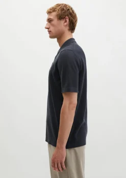 Strick-Poloshirt DFB Travel Collection aus reiner Bio-Baumwolle