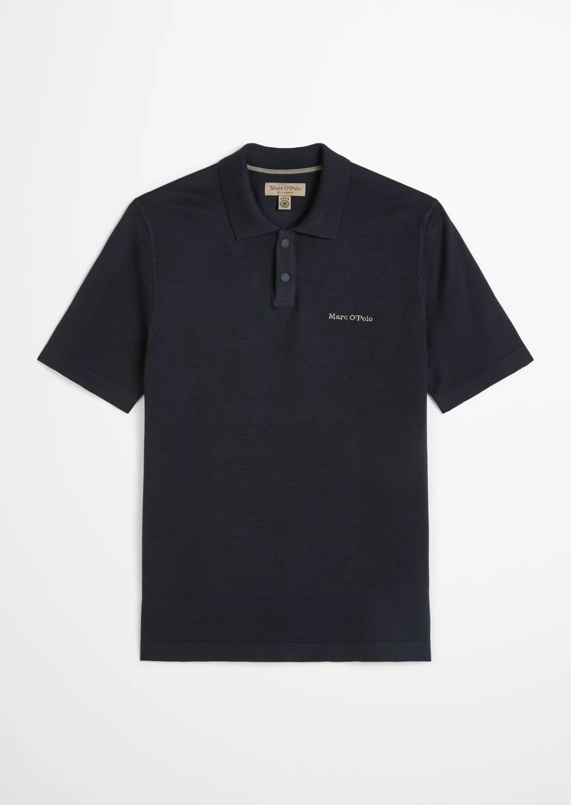 Strick-Poloshirt DFB Travel Collection aus reiner Bio-Baumwolle