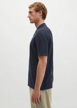 Strick-Poloshirt Travel Collection aus reiner Bio-Baumwolle