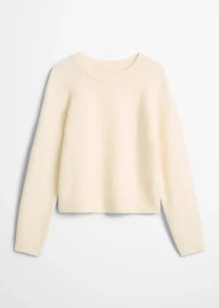 Strickpullover relaxed aus kuscheligem Alpakawolle-Mix