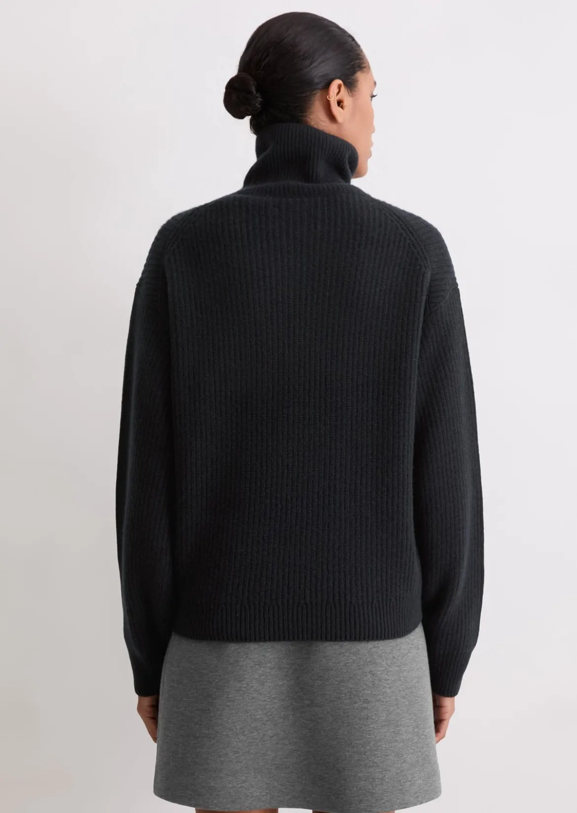Strickpullover relaxed aus kuscheligem Merinowolle-Mix
