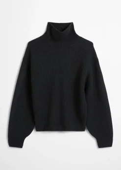 Strickpullover relaxed aus kuscheligem Merinowolle-Mix