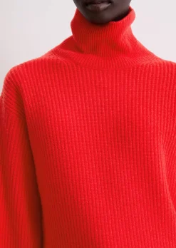 Strickpullover relaxed aus kuscheligem Merinowolle-Mix