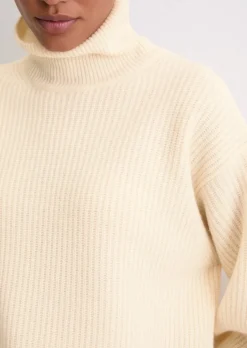 Strickpullover relaxed aus kuscheligem Merinowolle-Mix