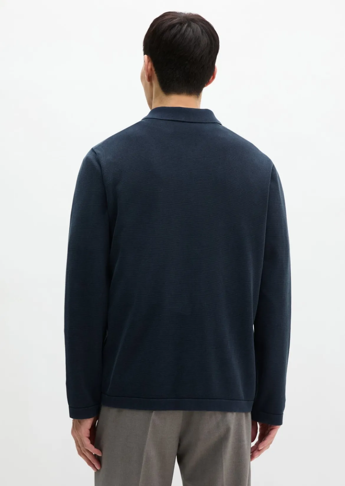 Strick-Shirt regular aus zertifizierter Bio-Baumwolle