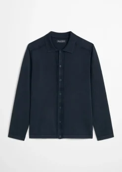 Strick-Shirt regular aus zertifizierter Bio-Baumwolle