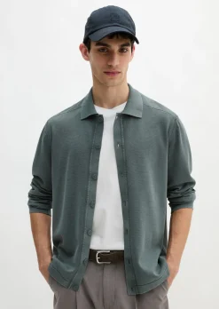 Strick-Shirt regular aus zertifizierter Bio-Baumwolle