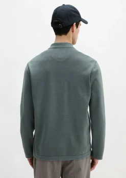 Strick-Shirt regular aus zertifizierter Bio-Baumwolle