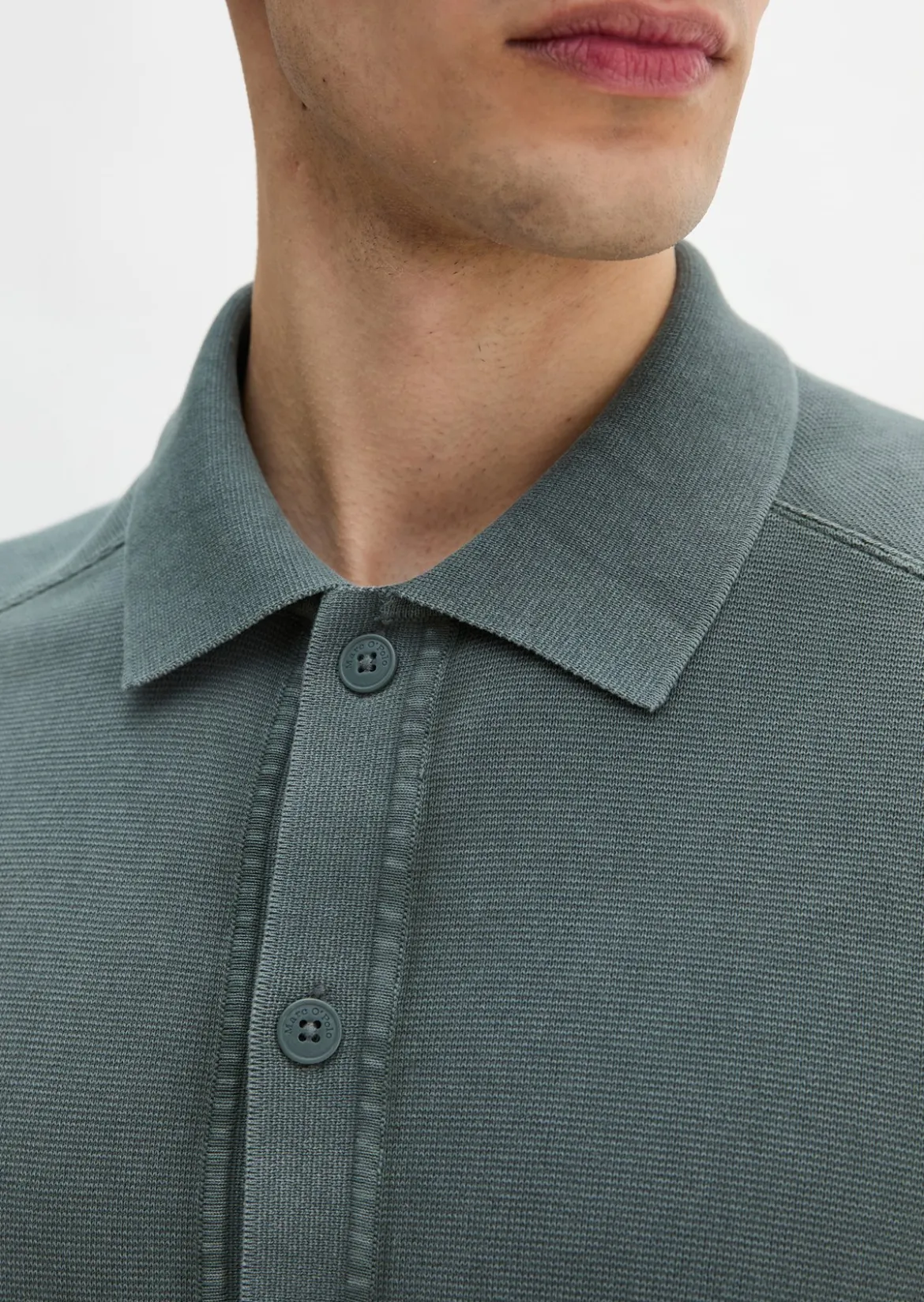Strick-Shirt regular aus zertifizierter Bio-Baumwolle