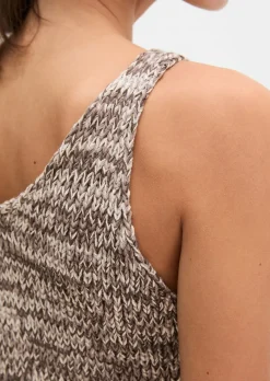 Stricktop slim aus Bändchengarn