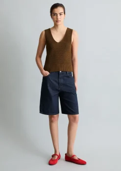 Stricktop slim aus Organic Cotton