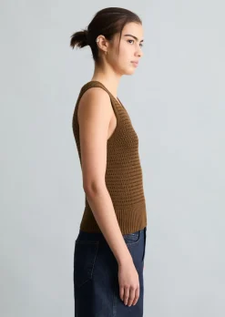 Stricktop slim aus Organic Cotton