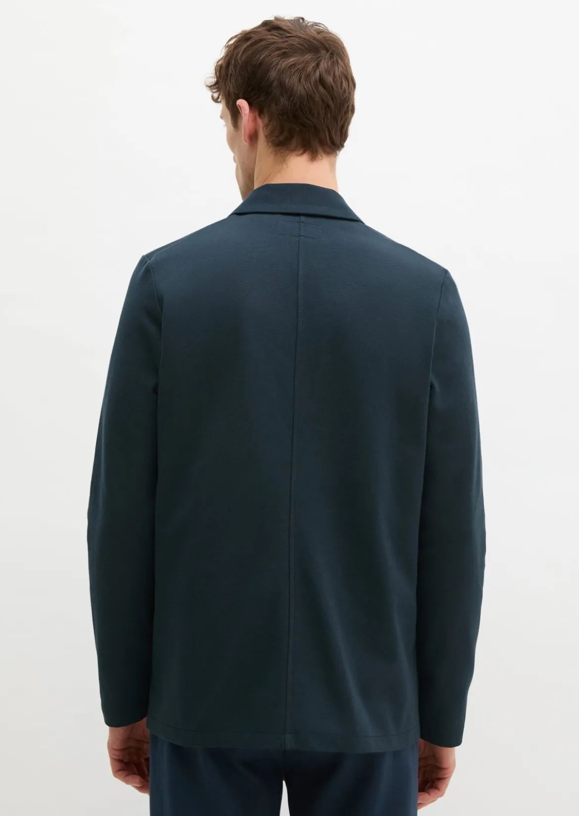 Sweatblazer regular mit Jersey-Griff