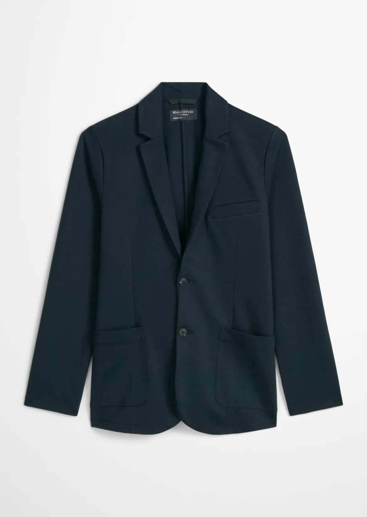 Sweatblazer regular mit Jersey-Griff