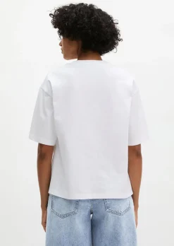 Sweathirt oversized boxy aus weichem Single Jersey