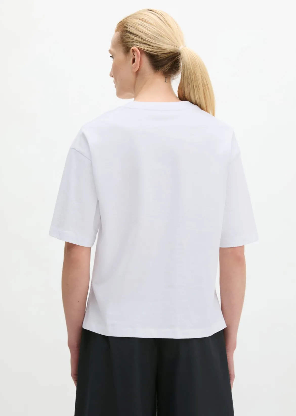 Sweathirt oversized boxy aus weichem Single Jersey