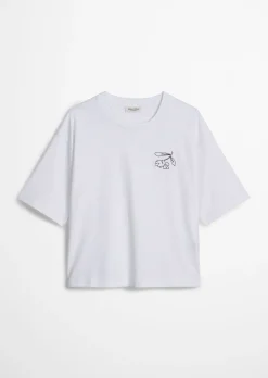 Sweathirt oversized boxy aus weichem Single Jersey