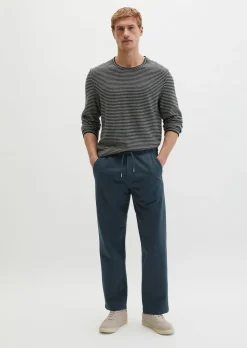 Sweathose regular garment-dyed aus weicher Bio-Baumwolle