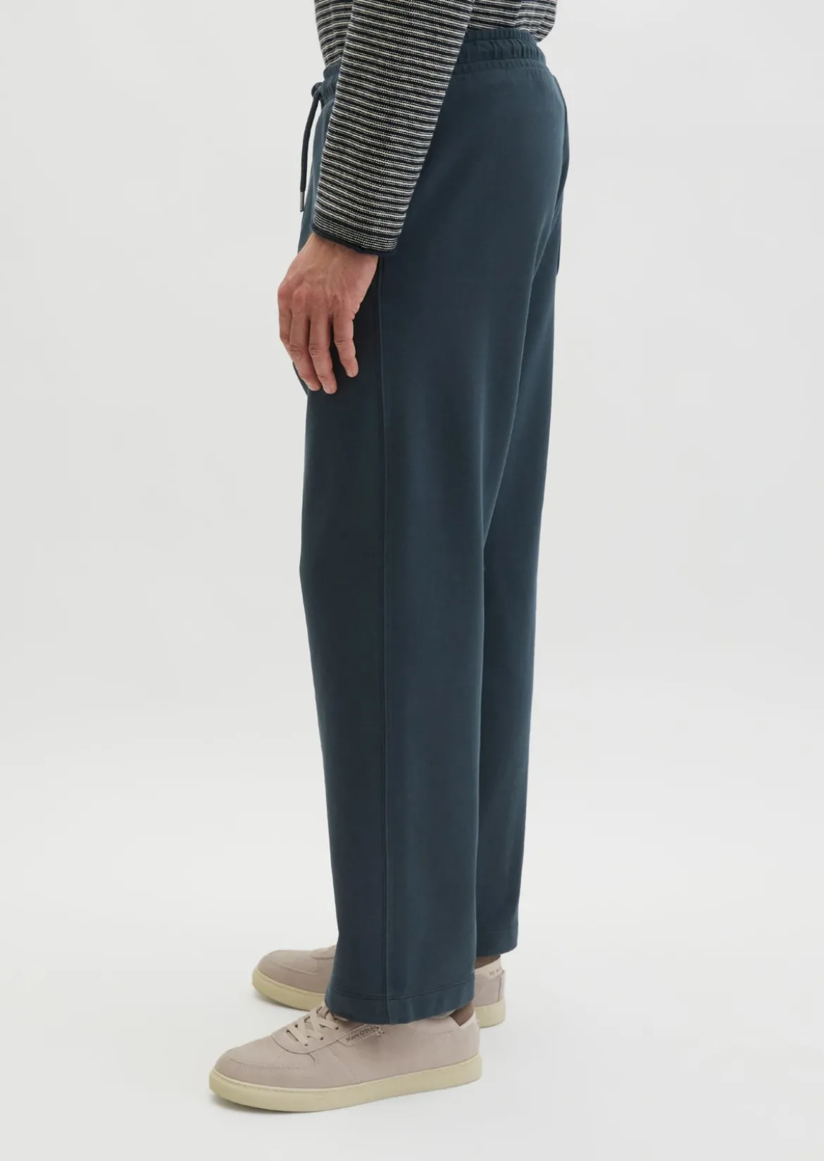 Sweathose regular garment-dyed aus weicher Bio-Baumwolle