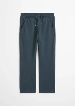 Sweathose regular garment-dyed aus weicher Bio-Baumwolle