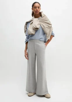Sweathose relaxed garment-dyed aus weicher Baumwolle