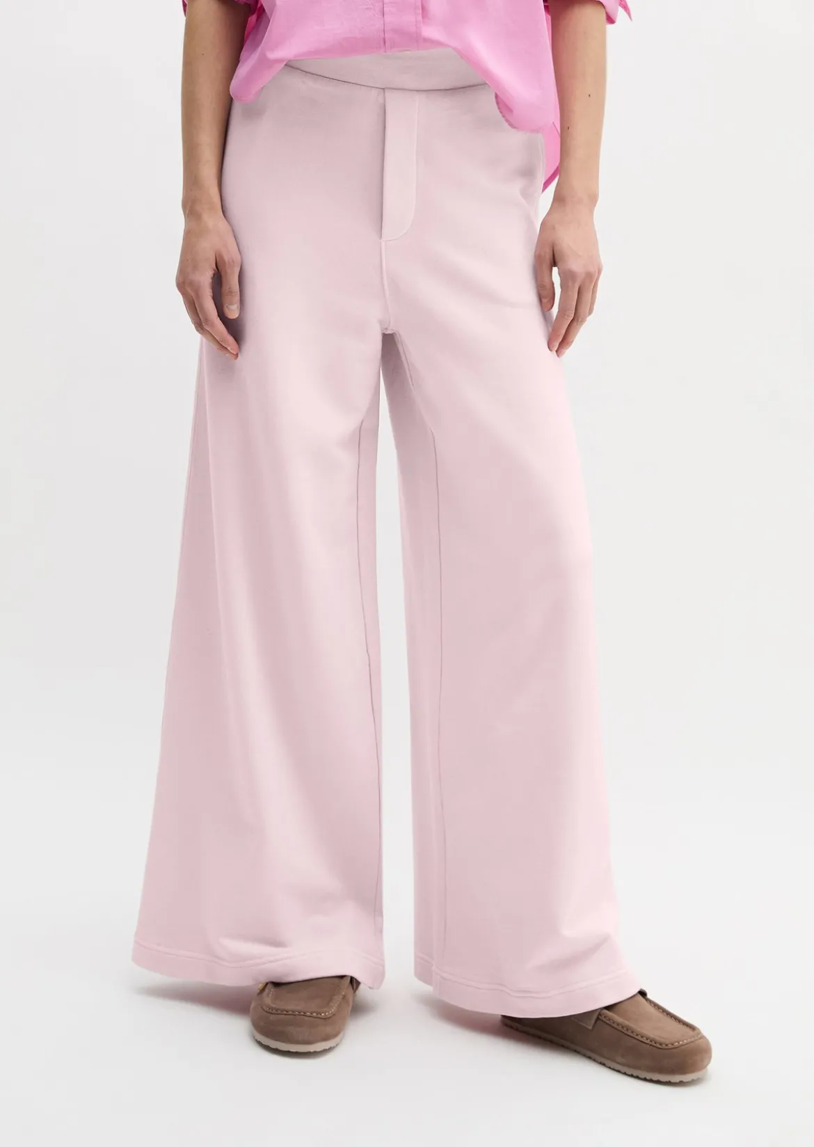Sweathose relaxed garment-dyed aus weicher Baumwolle