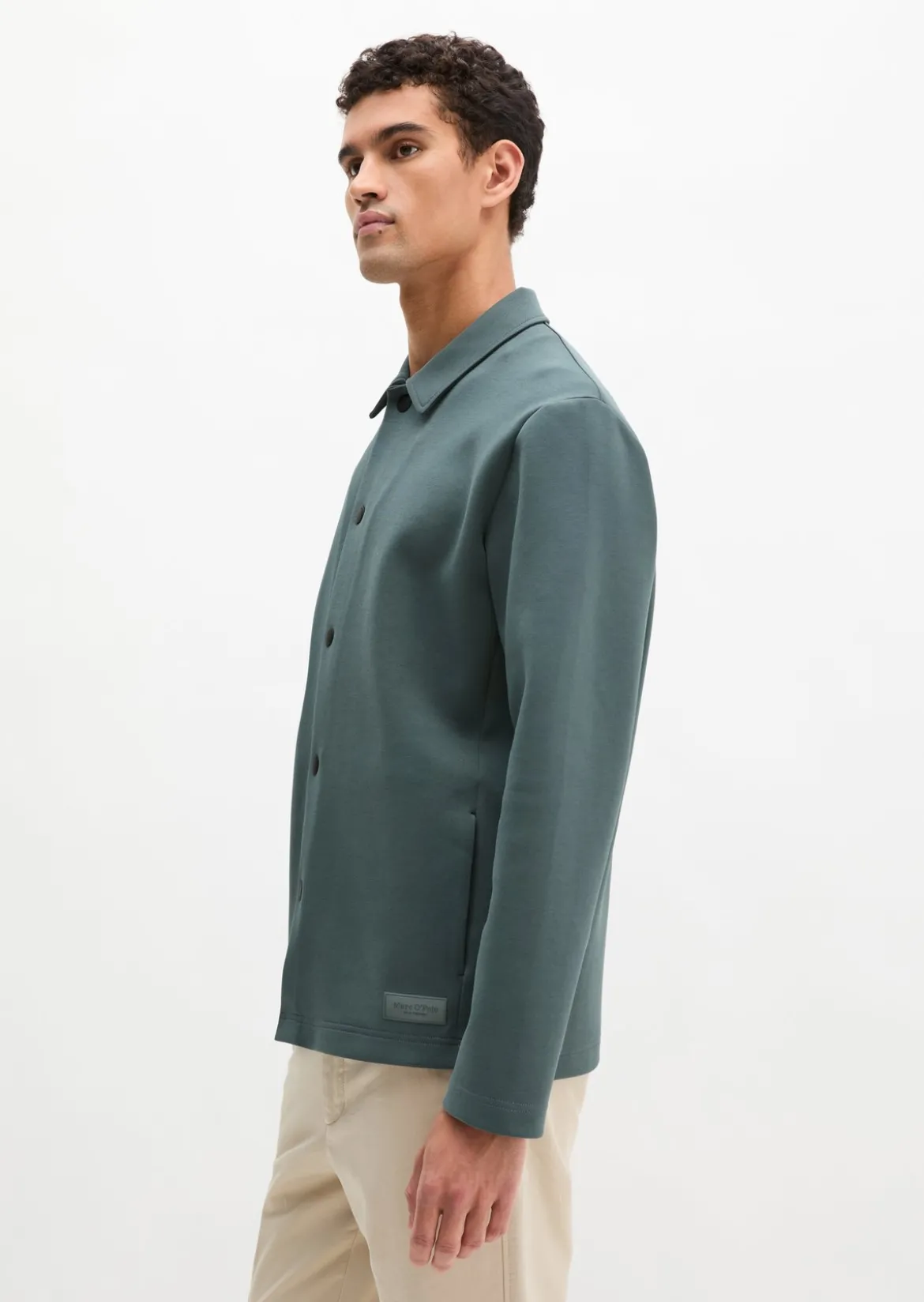 Sweatjacke regular aus Scuba-Interlock