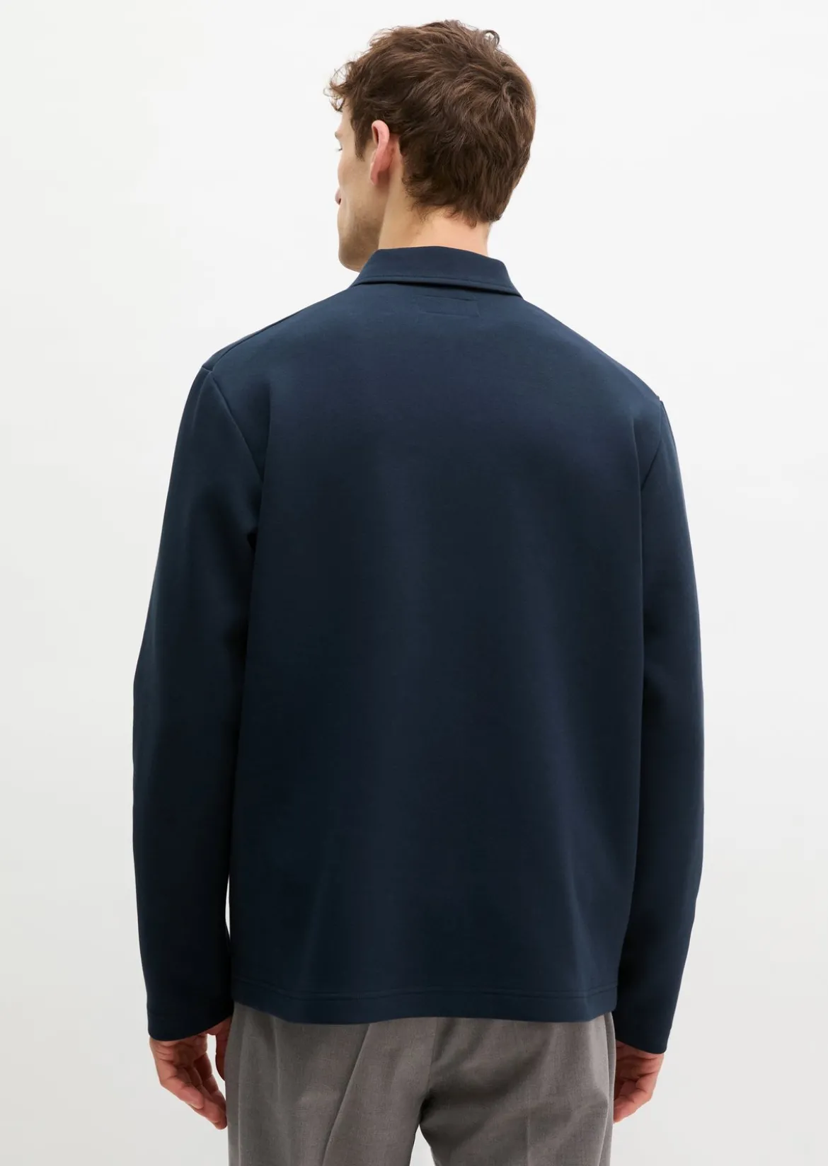 Sweatjacke regular aus Scuba-Interlock