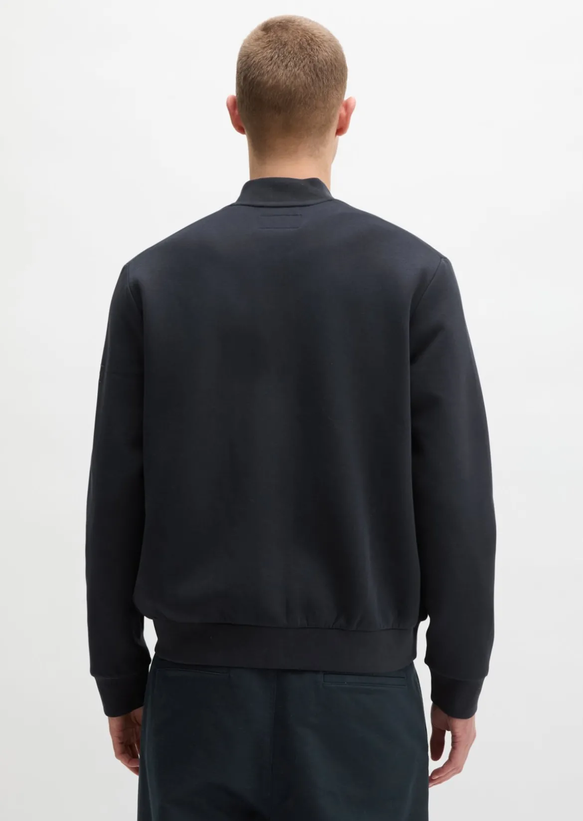 Sweatjacke regular aus Scuba-Interlock