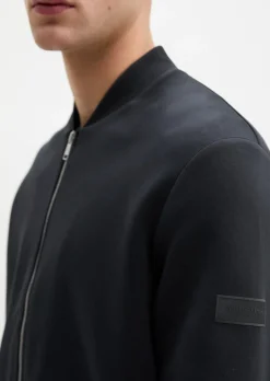 Sweatjacke regular aus Scuba-Interlock