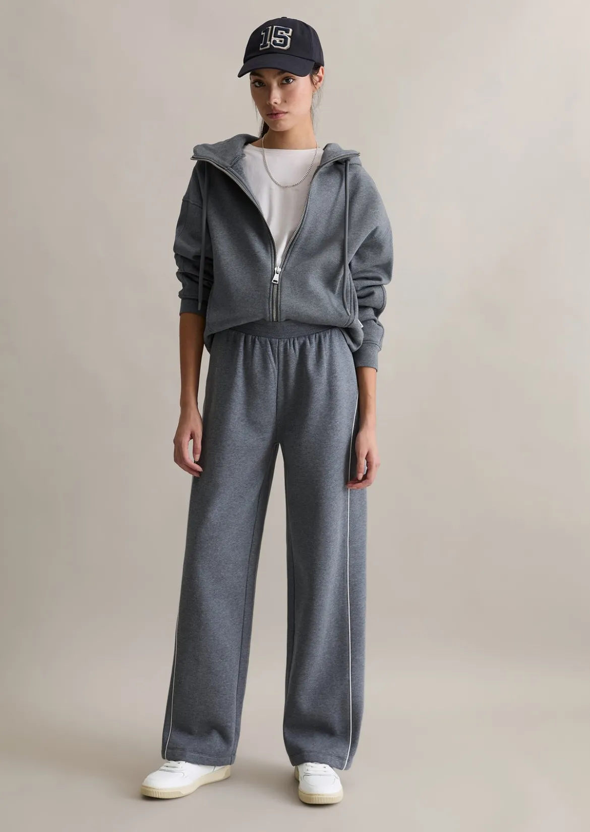 Sweatpants relaxed aus Organic Cotton-Mix