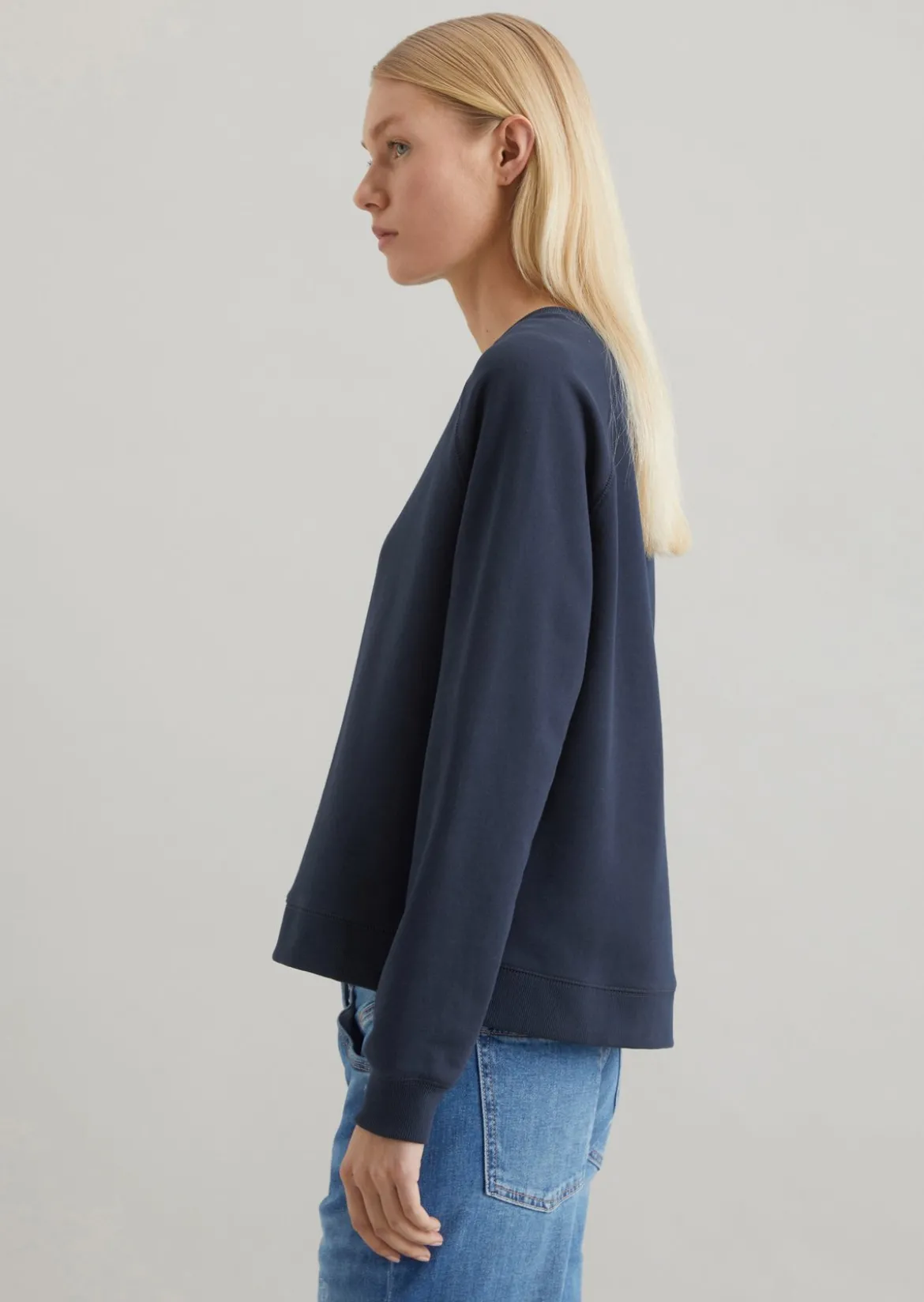 Sweatshirt aus Organic Cotton